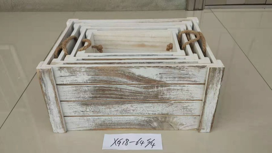 木制盒子四件套